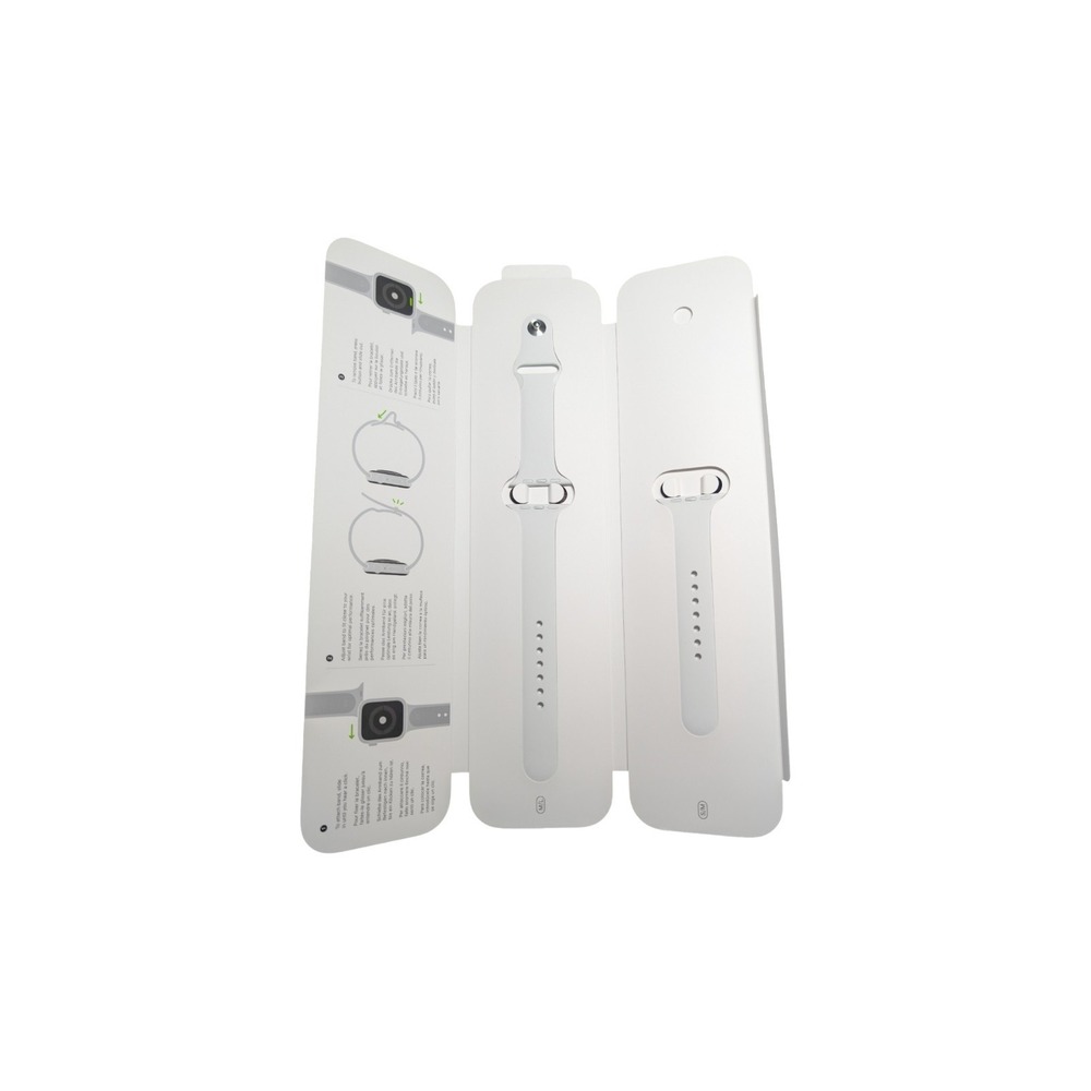 44-O Apple Watch 44mm Sport Band - White (Demo) ⬇️